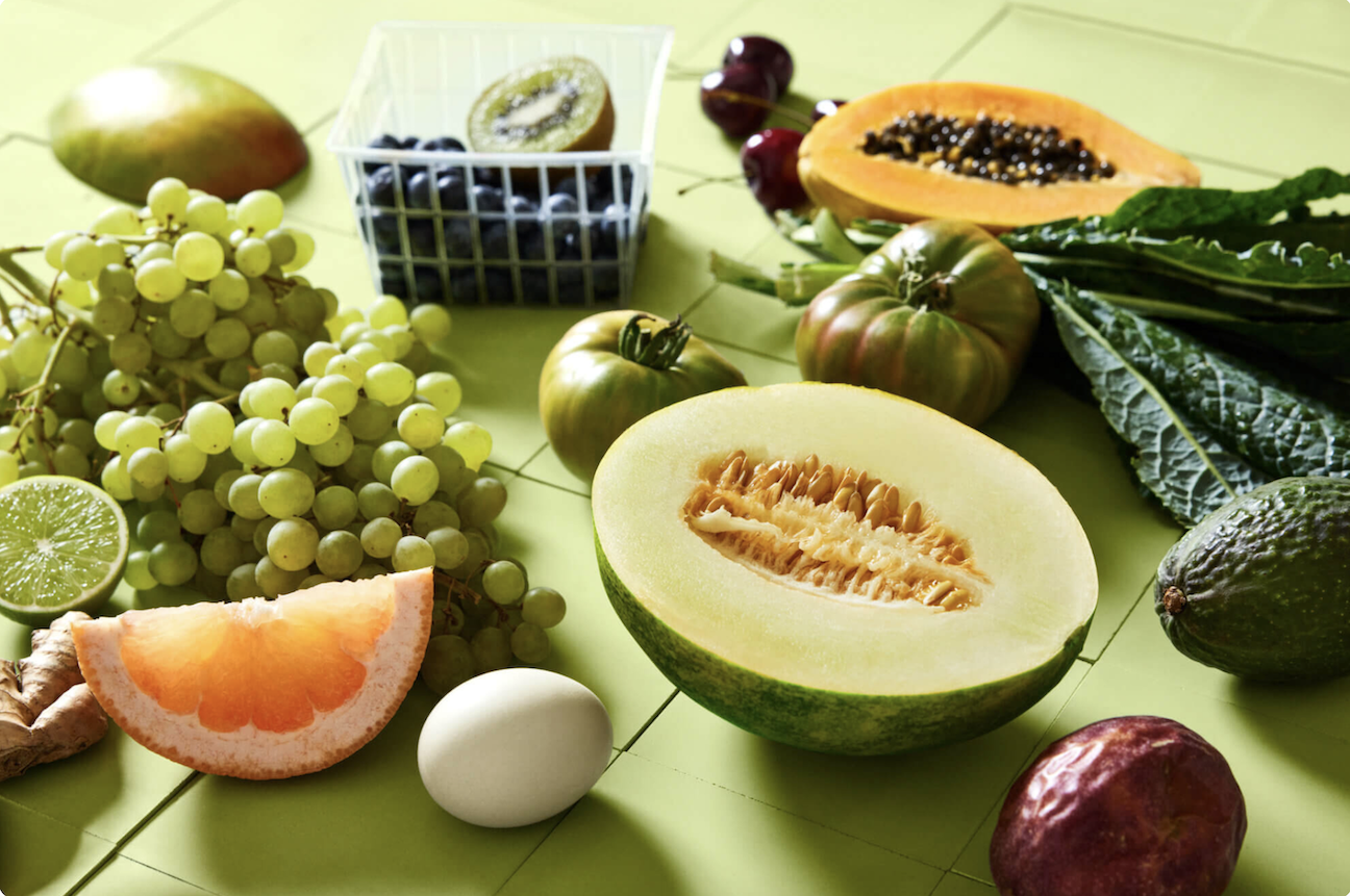 Fruit on counter