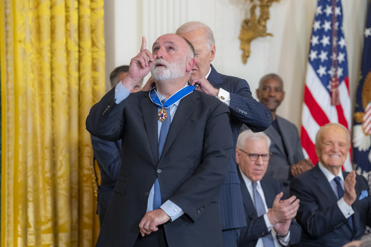 José Andrés Awarded Presidential Medal of Freedom
