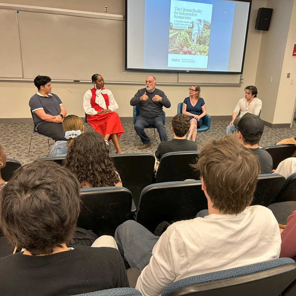 Jose Andres April 2025 Classroom Visit Panel