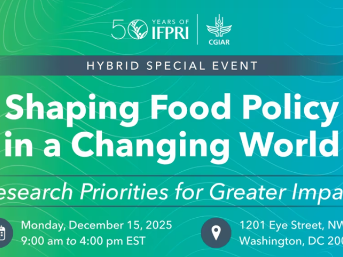 IFPRI Event December 2025