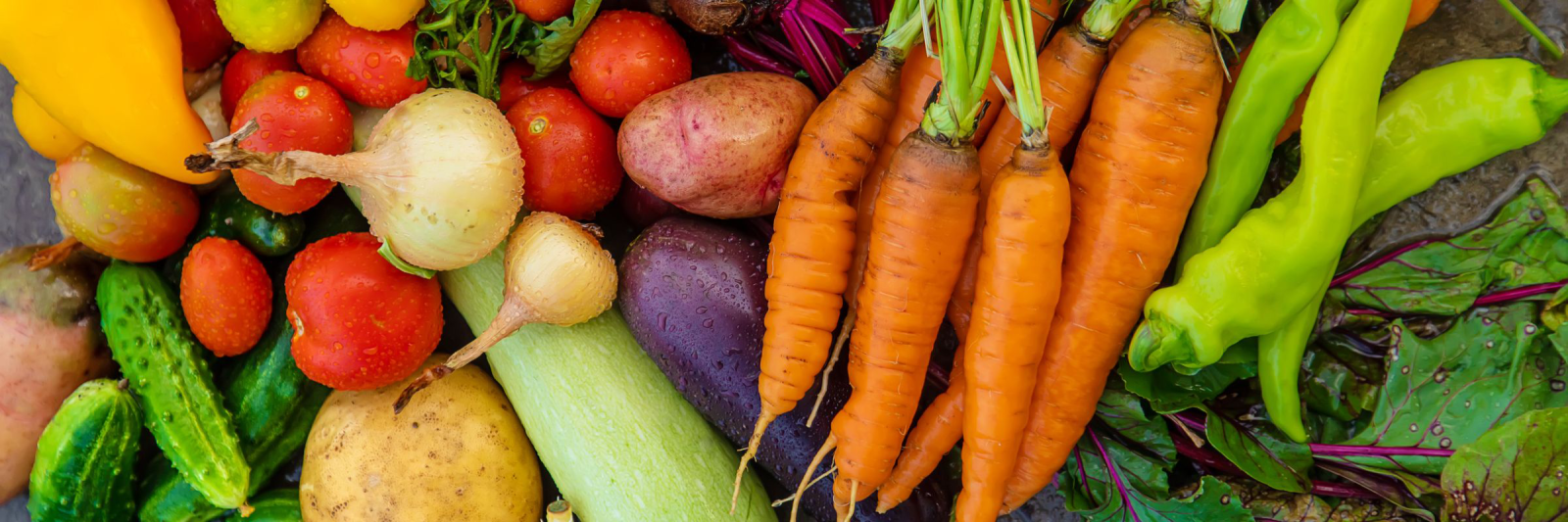 assortment of fresh veggies