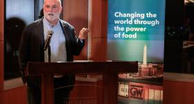 Jose Andres at Global Food Institute White House Reception