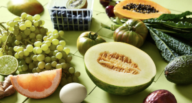 Fruit on counter