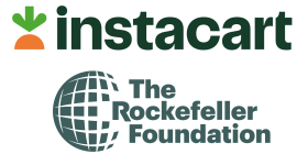 Instacart and The Rockefeller Foundation Logos
