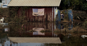 The aftermath of Hurricane Helene in Swannanoa, North Carolina, on Oct. 4. Marvin Joseph/The Washington Post
